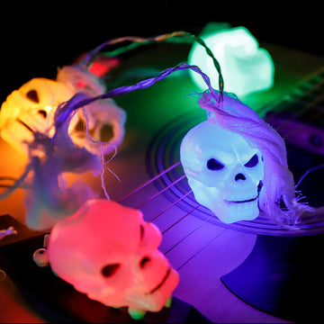 Battery Powered Halloween Ghost Skull Lights